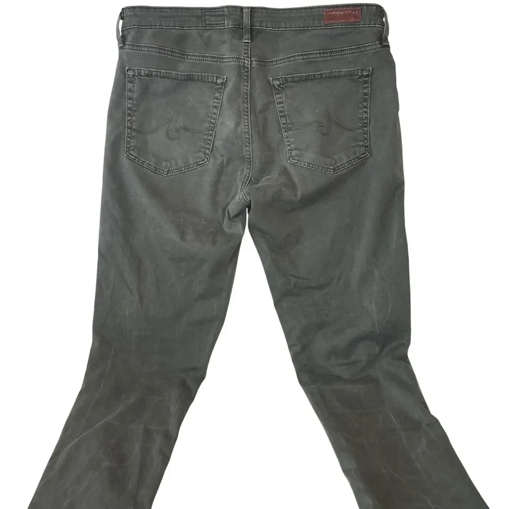 AG Adriano Goldschmied The Abbey Mid-Rise Super Skinny Ankle Jeans Size 30P